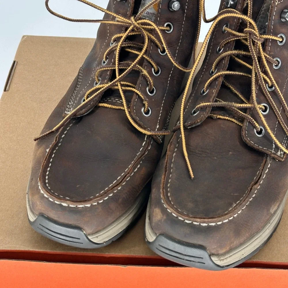 Carhartt Lightweight Wedge Chukka Lace Work Boots 4